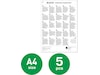 Leitz lamineringsrenseark, Premium A3/A4 pakke med 5 ark Tilbehør