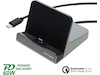 4smarts 60W USB-C opladningsstation (sort) Ladestation