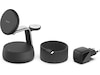 Belkin UltraCharge Pro 3-i-1 Qi2 Ladestation (charcoal) Trådløs oplader