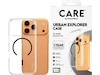 PanzerGlass CARE iPhone 17 Pro Urban Explorer cover (gennemsigtig/sort) Mobilcover