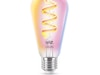 WiZ Clear 40W ST64 E27 RGB-pære LED-pærer & elpærer
