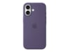 Apple iPhone 17 Silikonecover (sart lilla) Mobilcover
