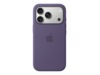 Apple iPhone 17 Pro Silikonecover (sart lilla) Mobilcover