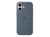 Apple iPhone 17 Silikonecover (stålblå) Mobilcover