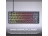 Corsair K55 CORE TKL RGB Gamingtastatur (sort) Gamingkeyboard