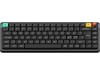 NuPhy Air75 V3 trådløst gamingtastatur (nebula black / brown nano) Gamingkeyboard