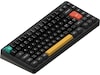 NuPhy Halo75 V2 trådløst gaming tastatur (Obsidian black/lemon) Gamingkeyboard