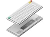 NuPhy Air75 V3 trådløst gaming tastatur (nova white / red nano) Gamingkeyboard