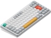 NuPhy Halo75 V2 trådløst gaming tastatur (Ionic white/raspberry) Gamingkeyboard