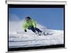 Elite Screens 100" Manuelt lærred Projektorleærred