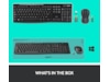 Logitech MK270 Combo Trådløs Mus & keyboards -kombinasjonspakker