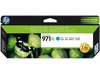 HP Blæk 971XL Cyan Blækpatroner