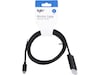 USB-C til Displayport kabel 2m (sort) Monitor