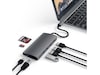 Satechi MultiPort 4K Docking V2 (space grey) Dockingstation og USB-hub