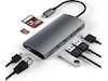 Satechi MultiPort 4K Docking V2 (space grey) Dockingstation og USB-hub