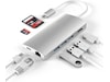 Satechi MultiPort 4K Docking V2 (sølv) Dockingstation og USB-hub