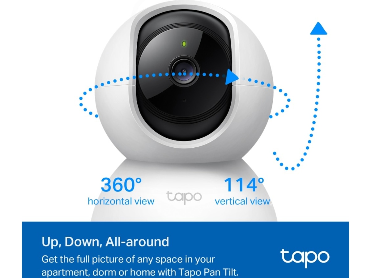 TP-Link Tapo C200 Overvågningskamera(hvid) Overvågningskameraer