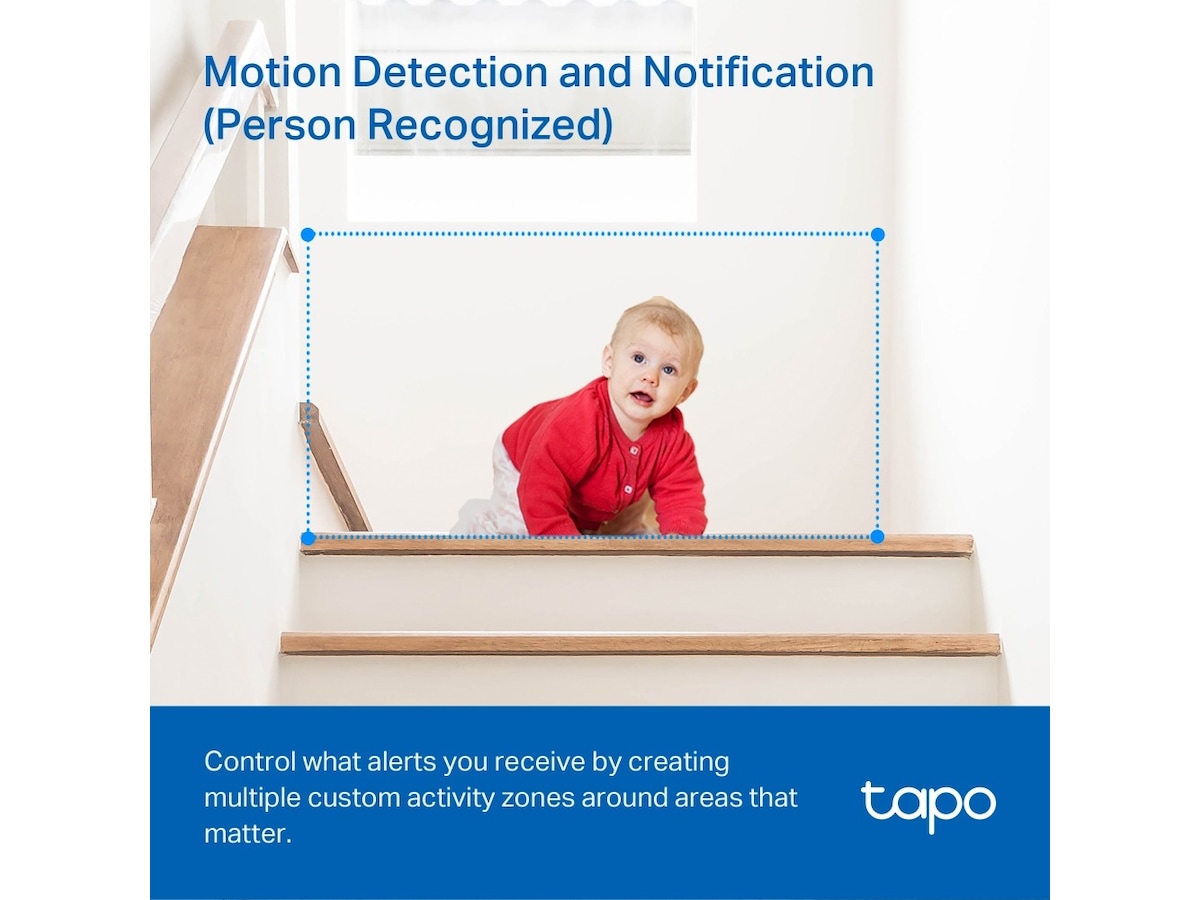 TP-Link Tapo C200 Overvågningskamera(hvid) Overvågningskameraer