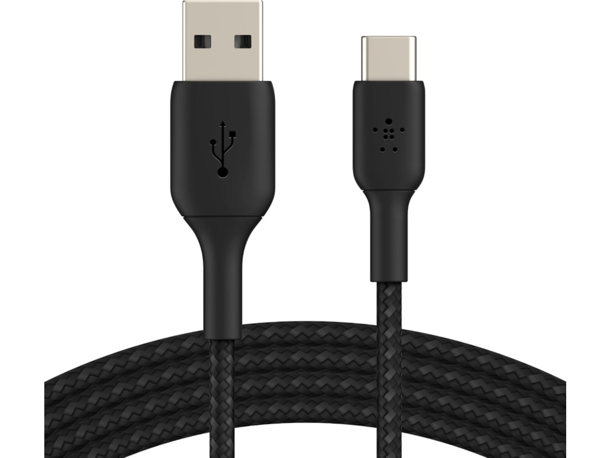 Belkin USB-A til USB-C kabel 3m (sort) USB-kabler