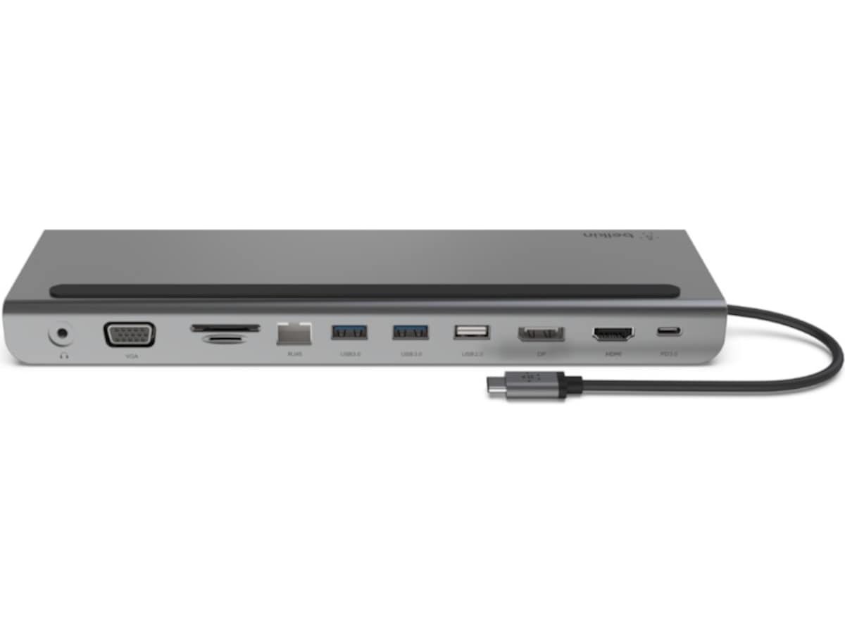 Belkin 11-i-1 Connect Multiport Docking Dockingstation og USB-hub