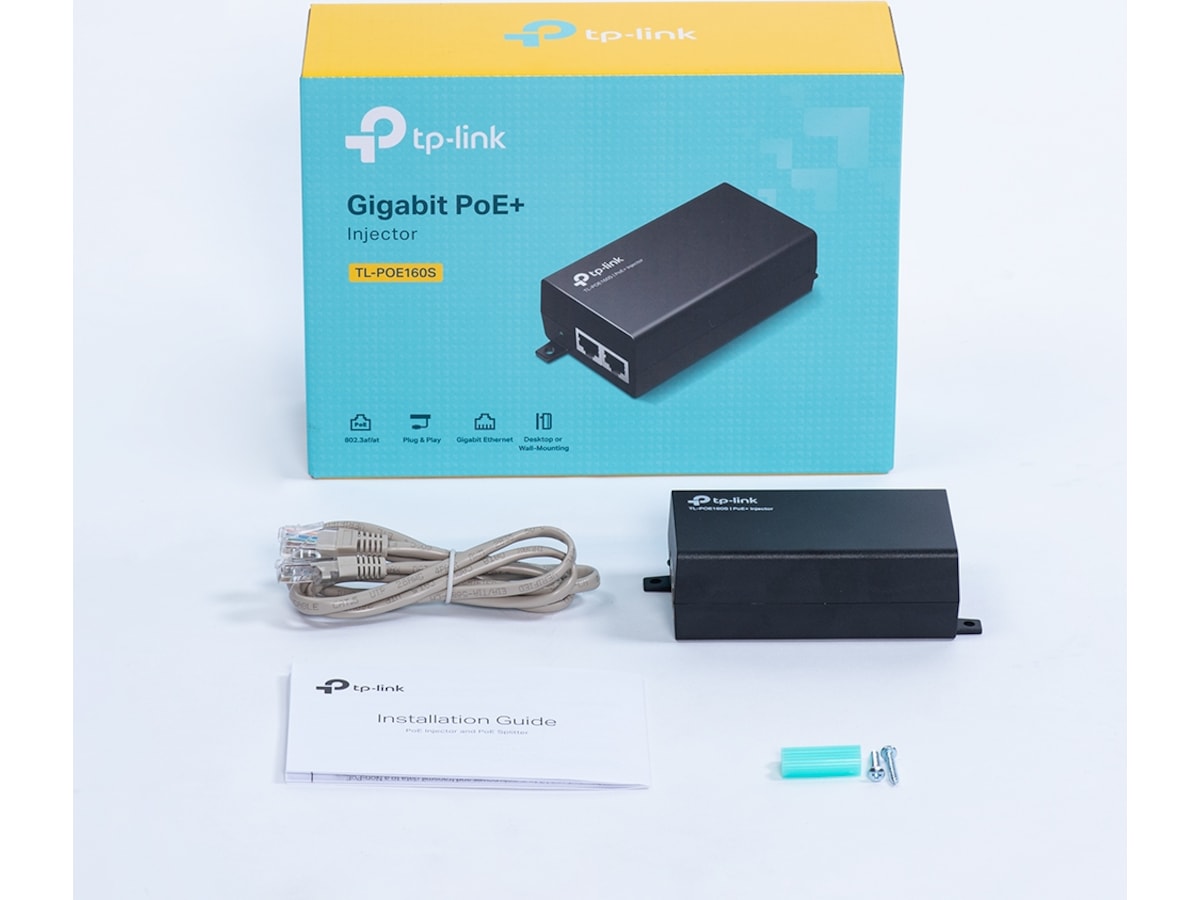 TP-Link TL-POE160S PoE+ Injector Accesspunkter