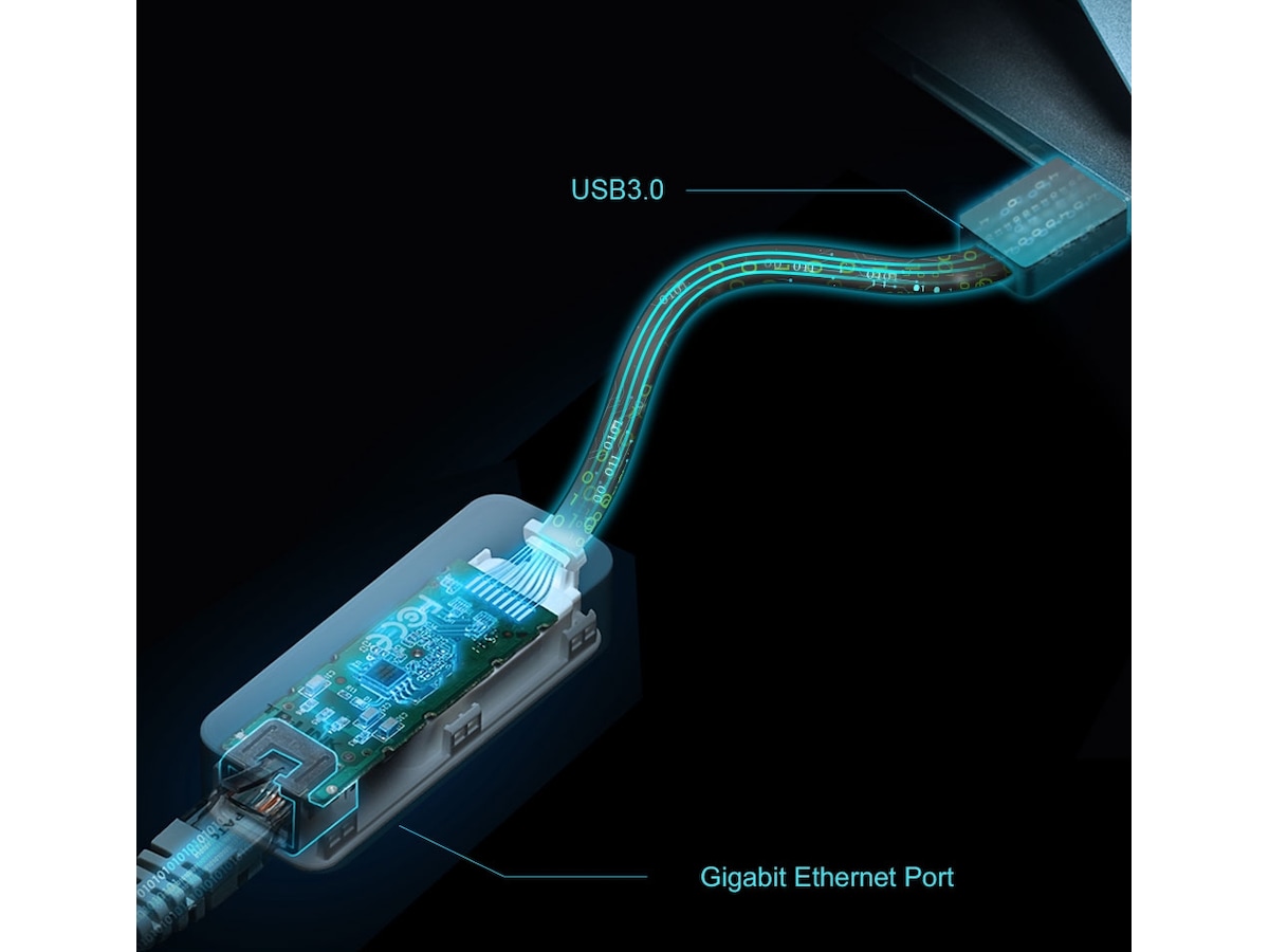 TP-Link UE306 USB to Ethernet Adapter Netkort