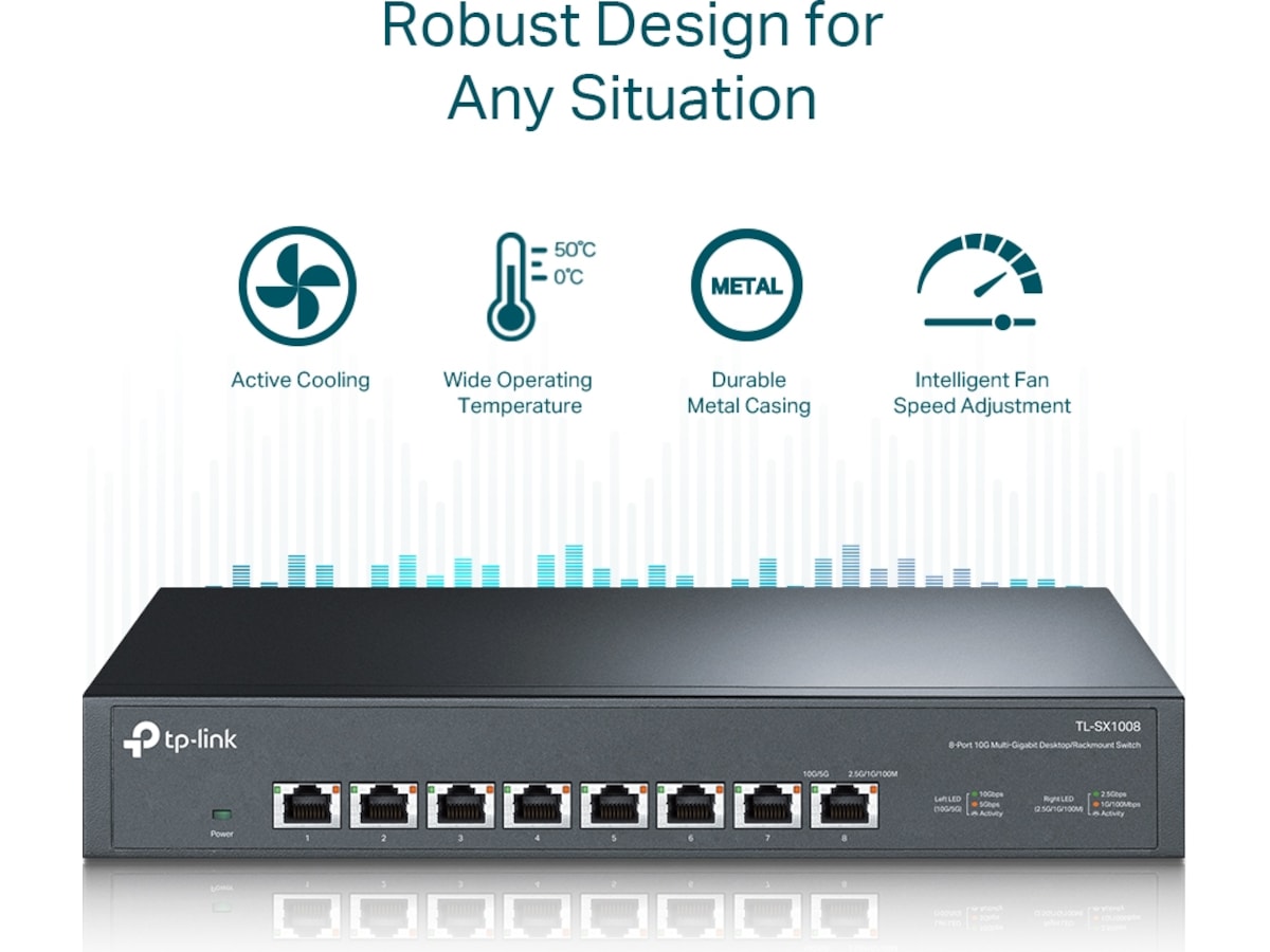 TP-Link TL-SX1008 8-Port 10G Switch Switch