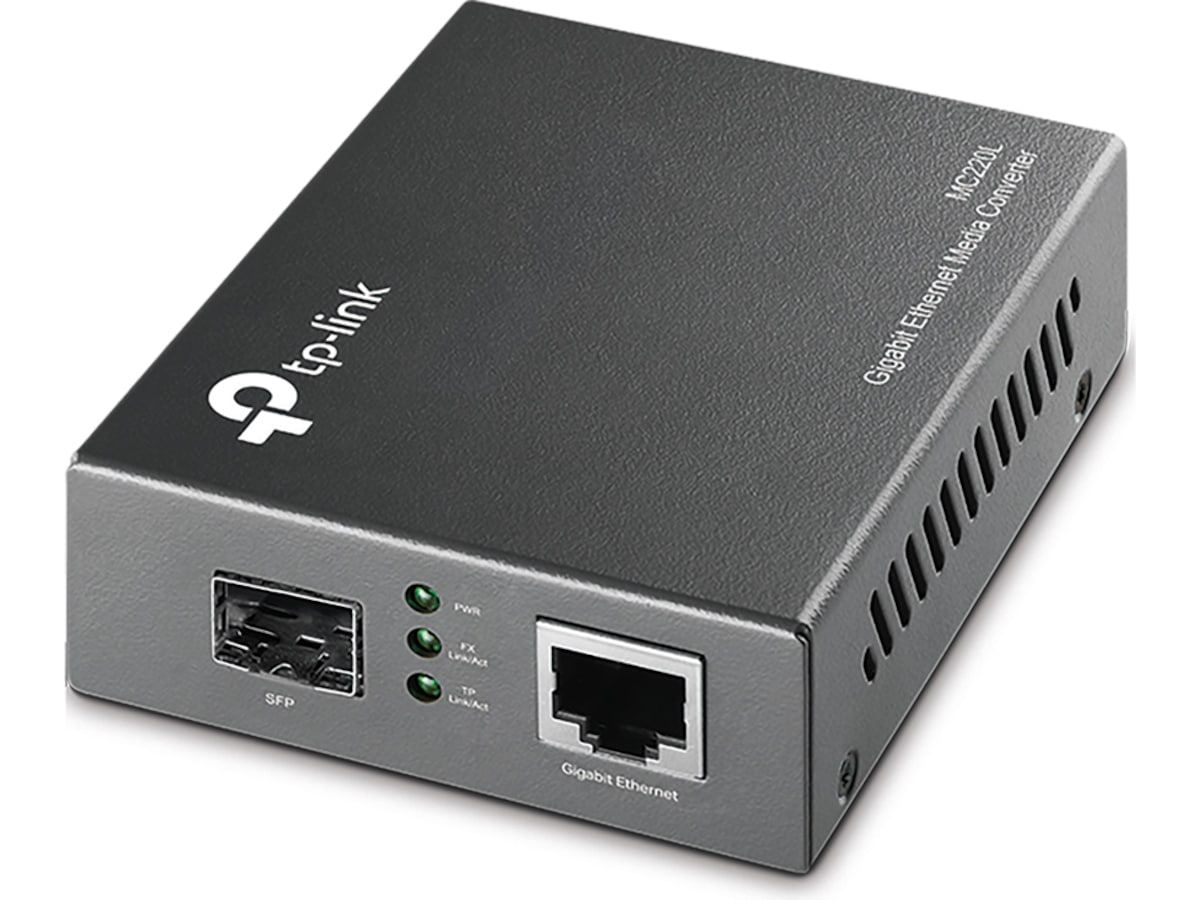 TP-Link MC220L SFP Media Converter Mediekonvertere