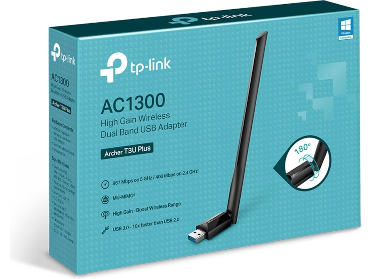 TP-Link Archer T3U Plus USB Adapter Netkort