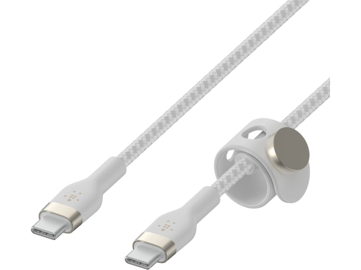 Belkin USB-C til USB-C kabel 3m (hvid) USB-kabler