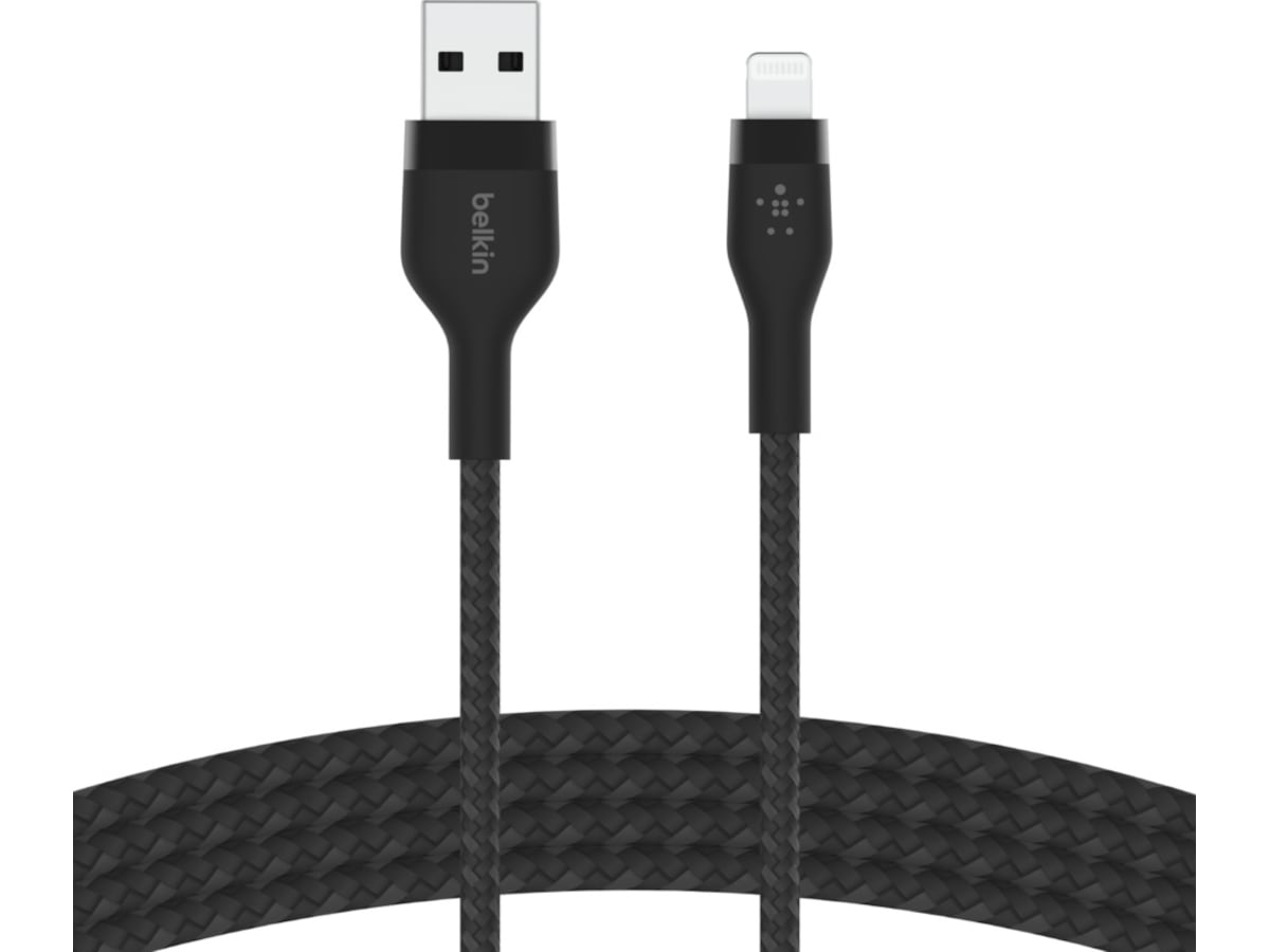 Belkin USB-A til Lightning kabel 1m (sort) USB-kabler