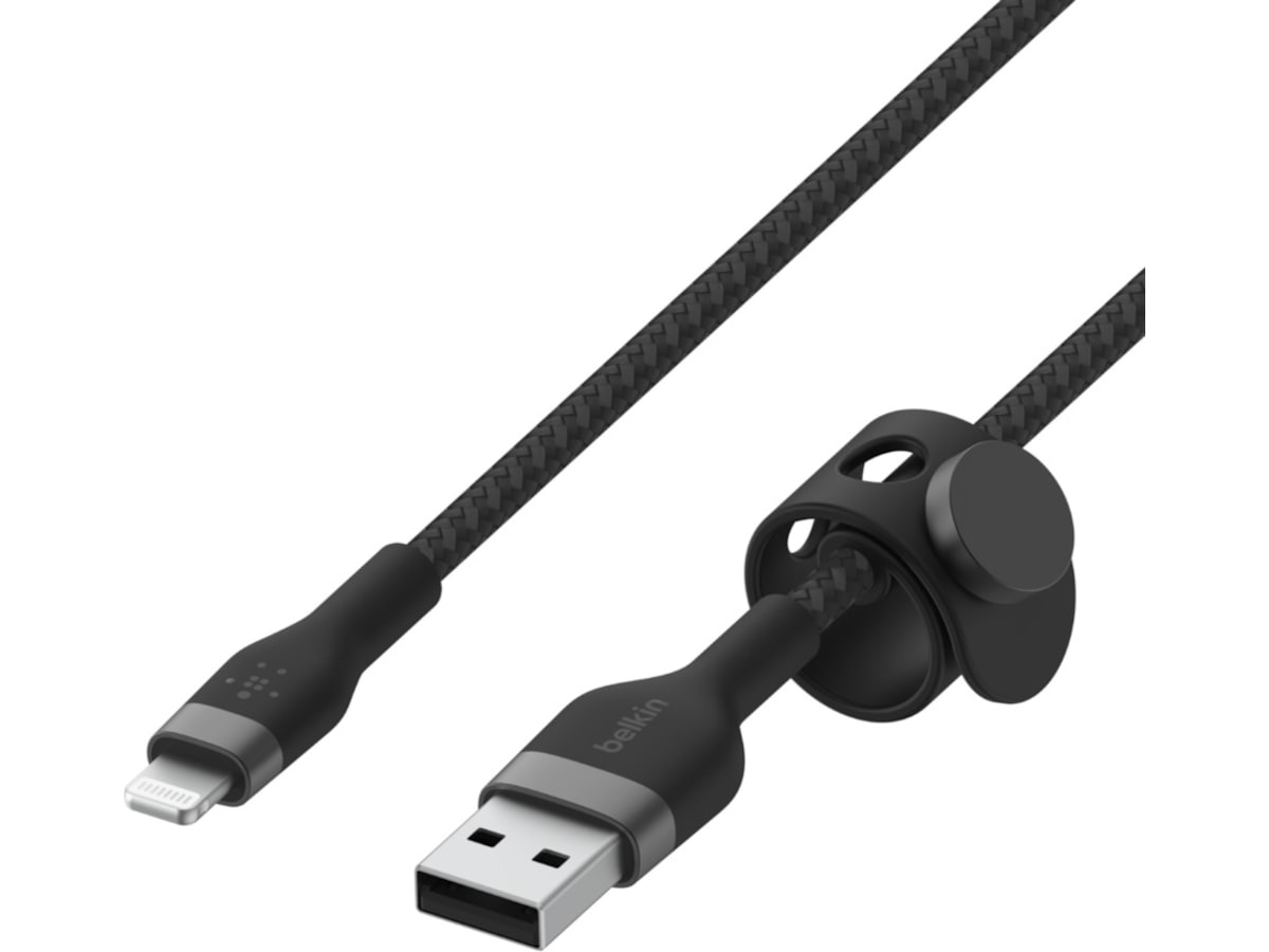 Belkin USB-A til Lightning kabel 1m (sort) USB-kabler