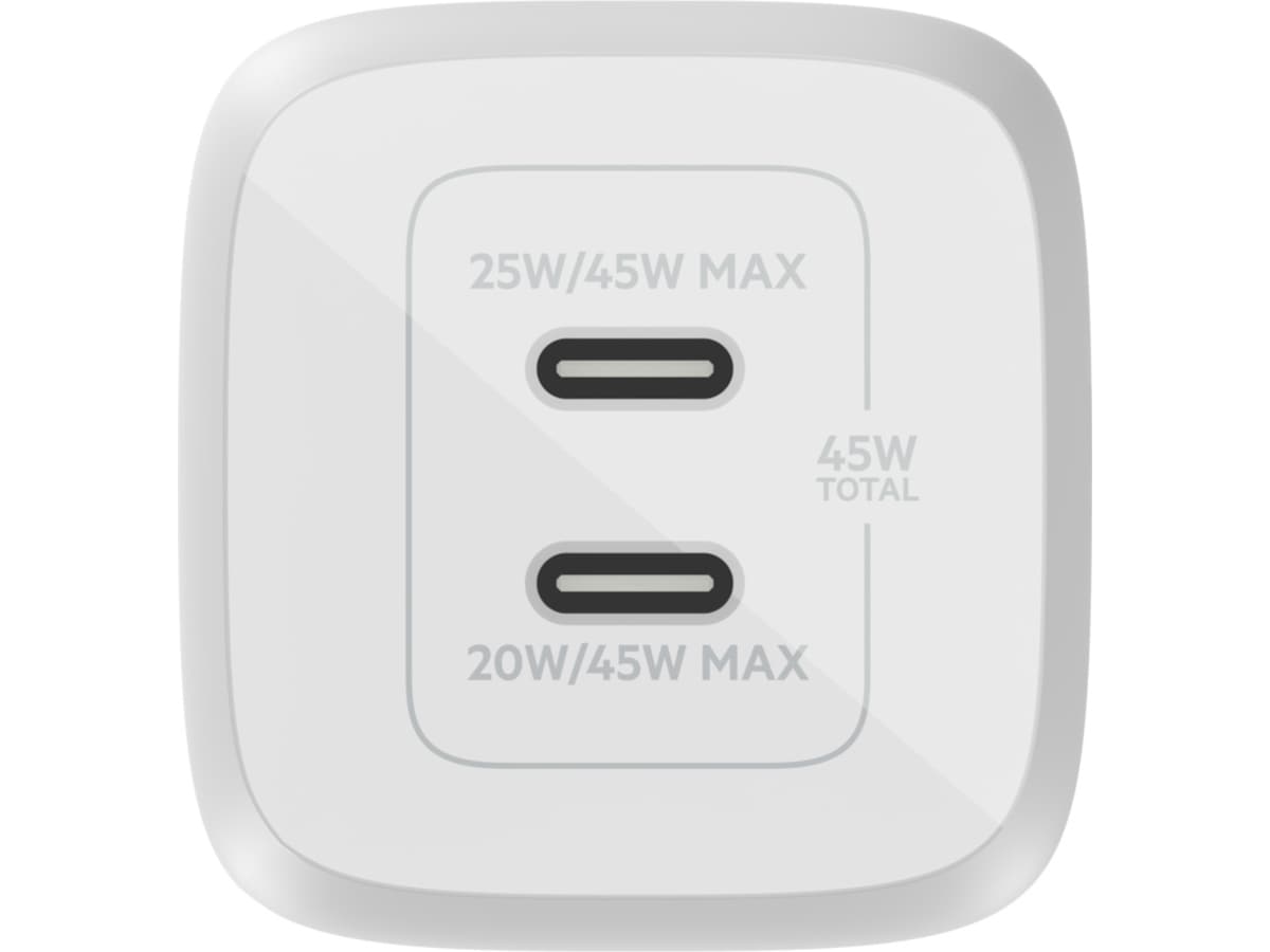 Belkin BOOST CHARGE 45W Vægoplader (hvid) Mobilopladere