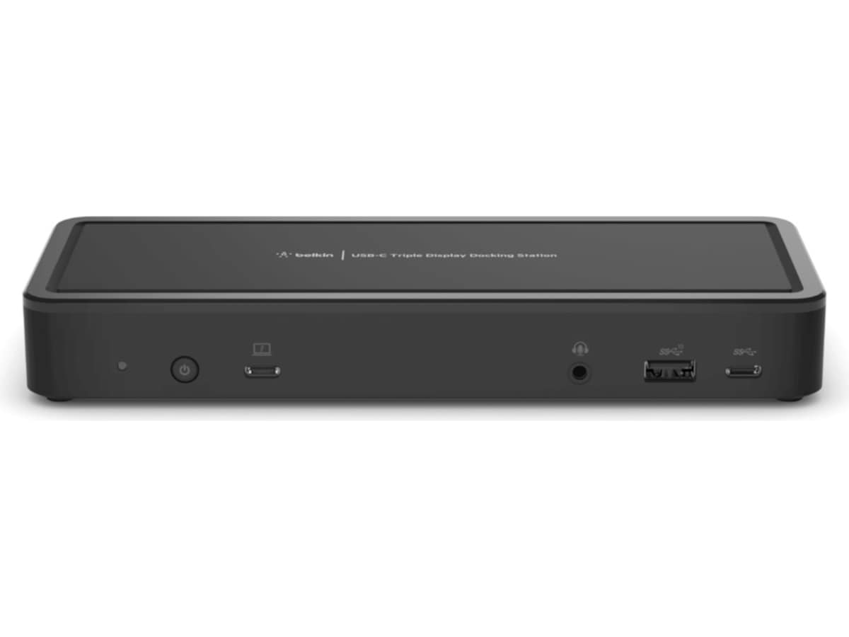 Belkin 14-i-1 Multiport Docking (sort) Dockingstation og USB-hub