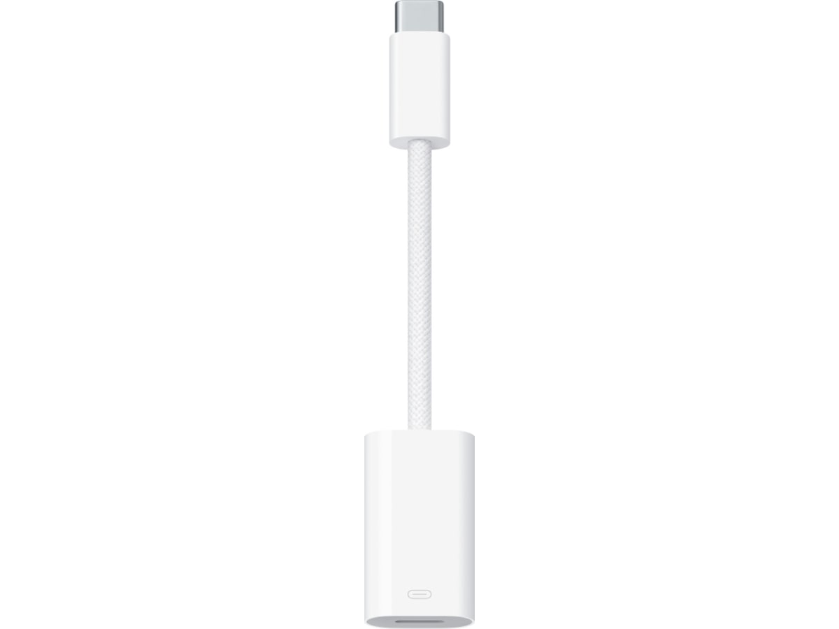 Apple USB-C til Lightning Adapter (hvid) Kabeladaptere og overgange