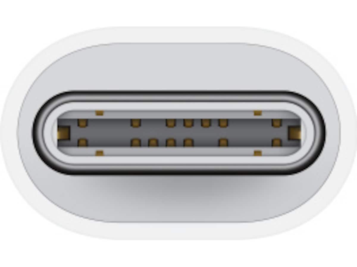 Apple USB-C til Lightning Adapter (hvid) Kabeladaptere og overgange