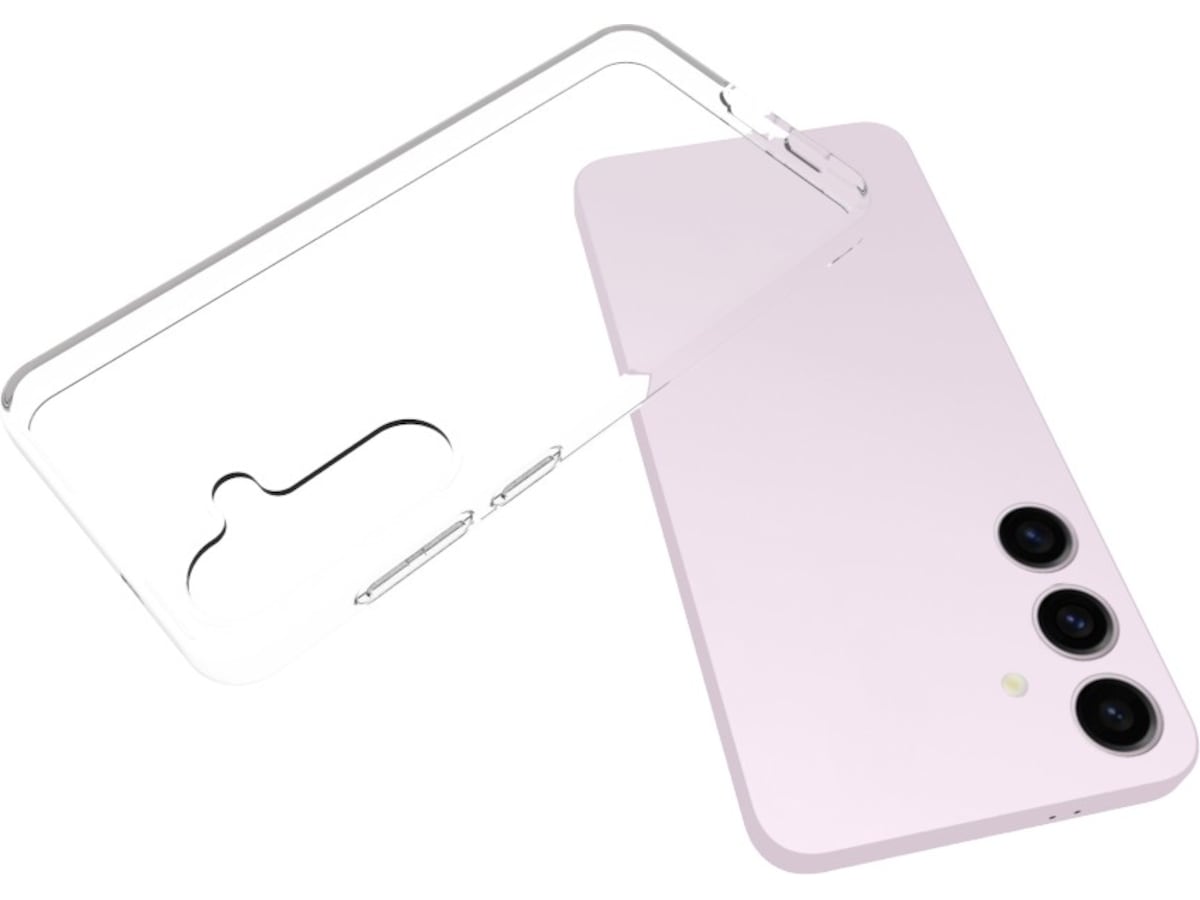 iiglo Galaxy S24+ Silikone cover (gennemsigtig) Mobilcover