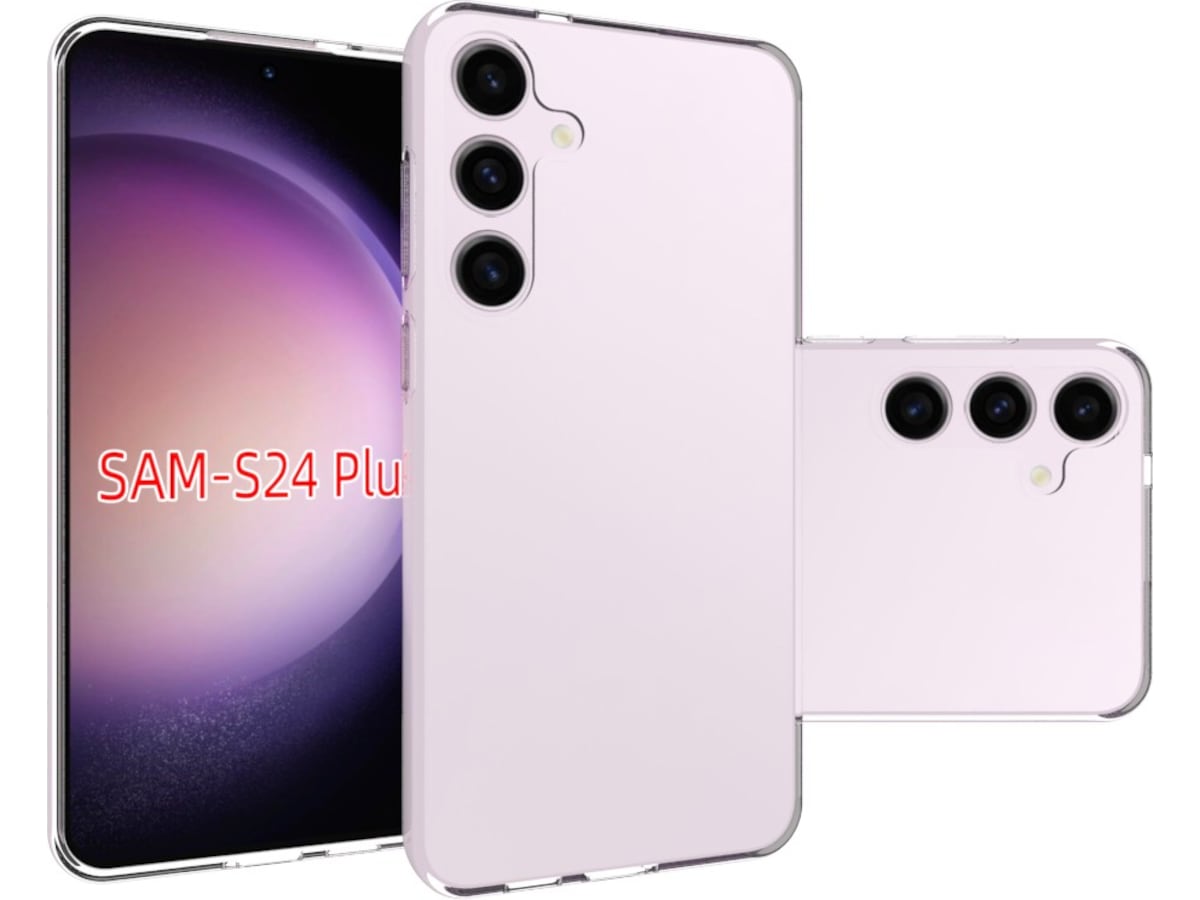 iiglo Galaxy S24+ Silikone cover (gennemsigtig) Mobilcover