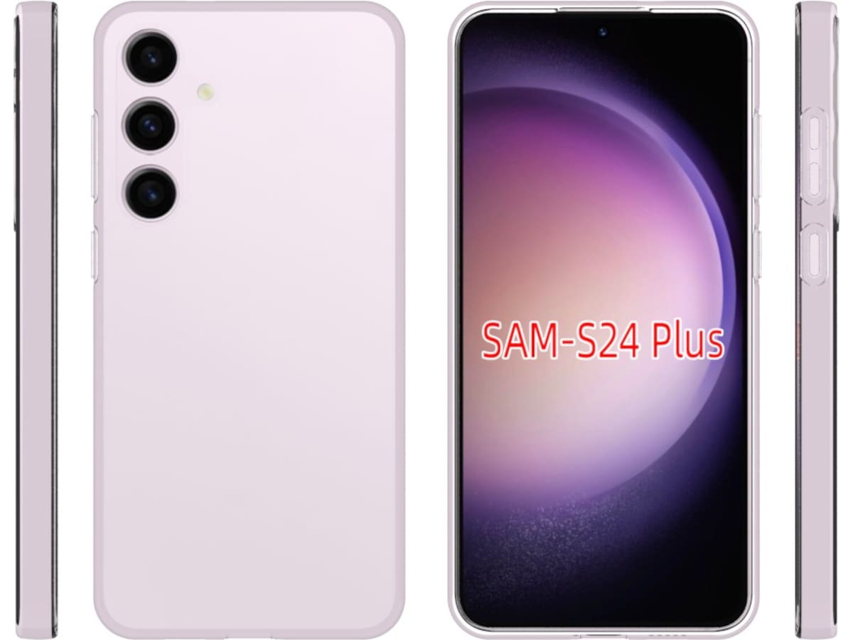 iiglo Galaxy S24+ Silikone cover (gennemsigtig) Mobilcover