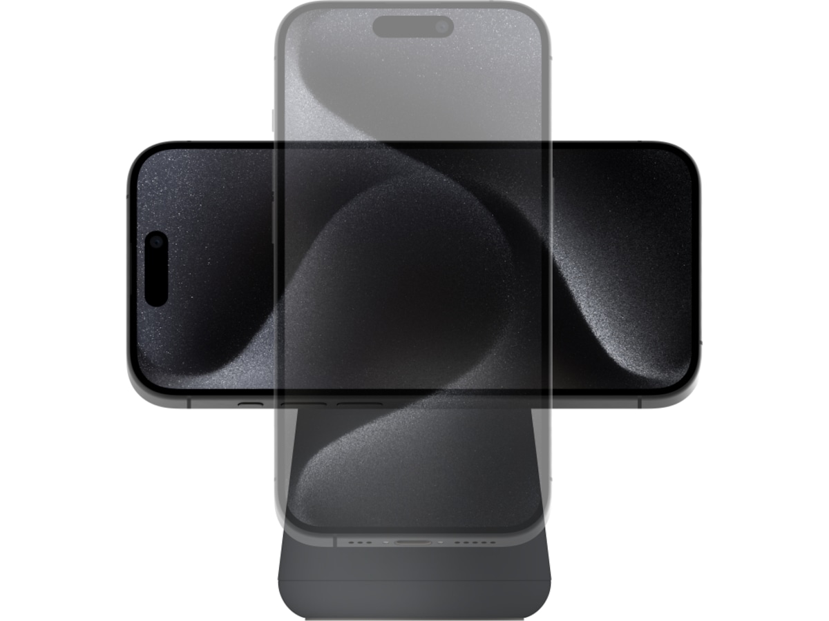 Belkin Boost Charge Pro 2-i-1 15W trådløs ladestation (charcoal) Trådløs oplader