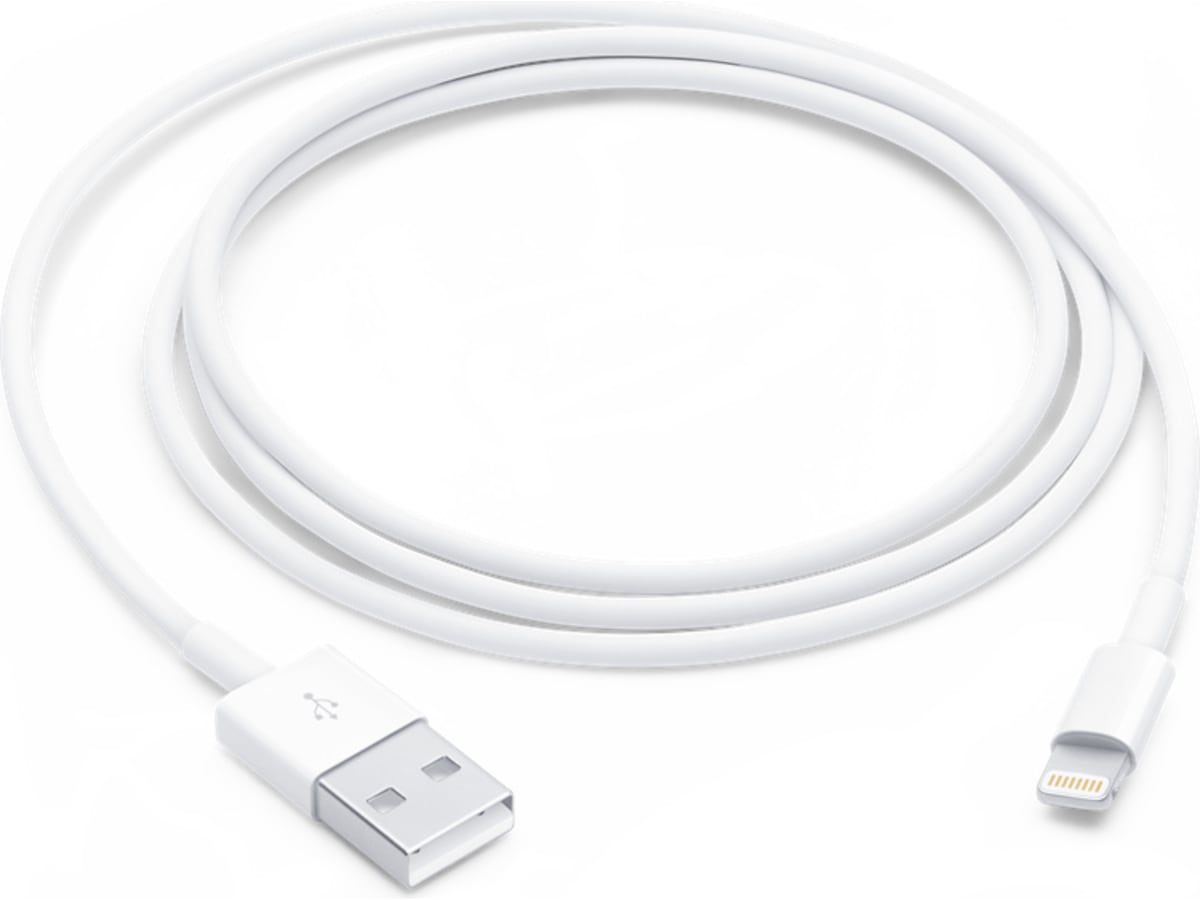 Apple USB-A til lightning-kabel 1m (hvid) USB-kabler