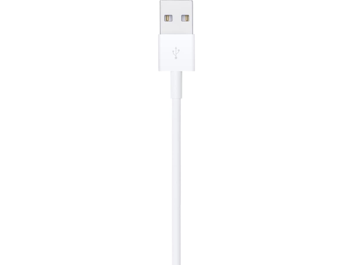 Apple USB-A til lightning-kabel 1m (hvid) USB-kabler