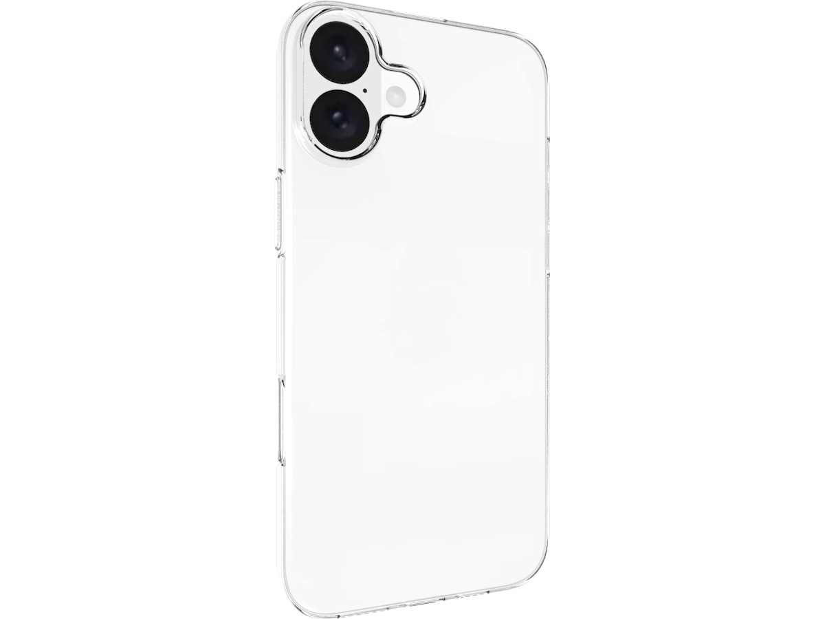 iiglo iPhone 16 Plus Silikone cover (gennemsigtig) Mobilcover