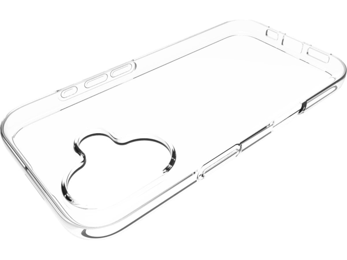 iiglo iPhone 16 Silikone cover (gennemsigtig) Mobilcover