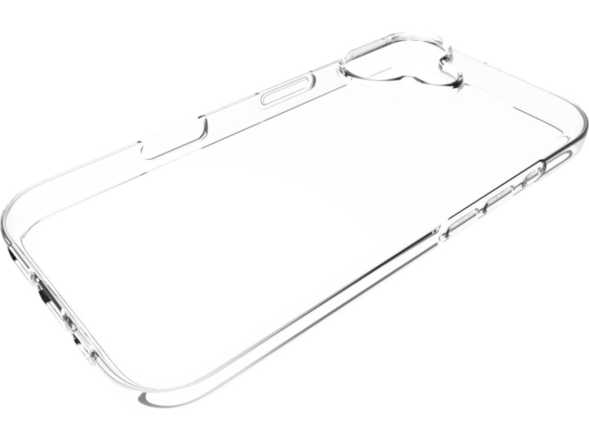 iiglo iPhone 16 Silikone cover (gennemsigtig) Mobilcover