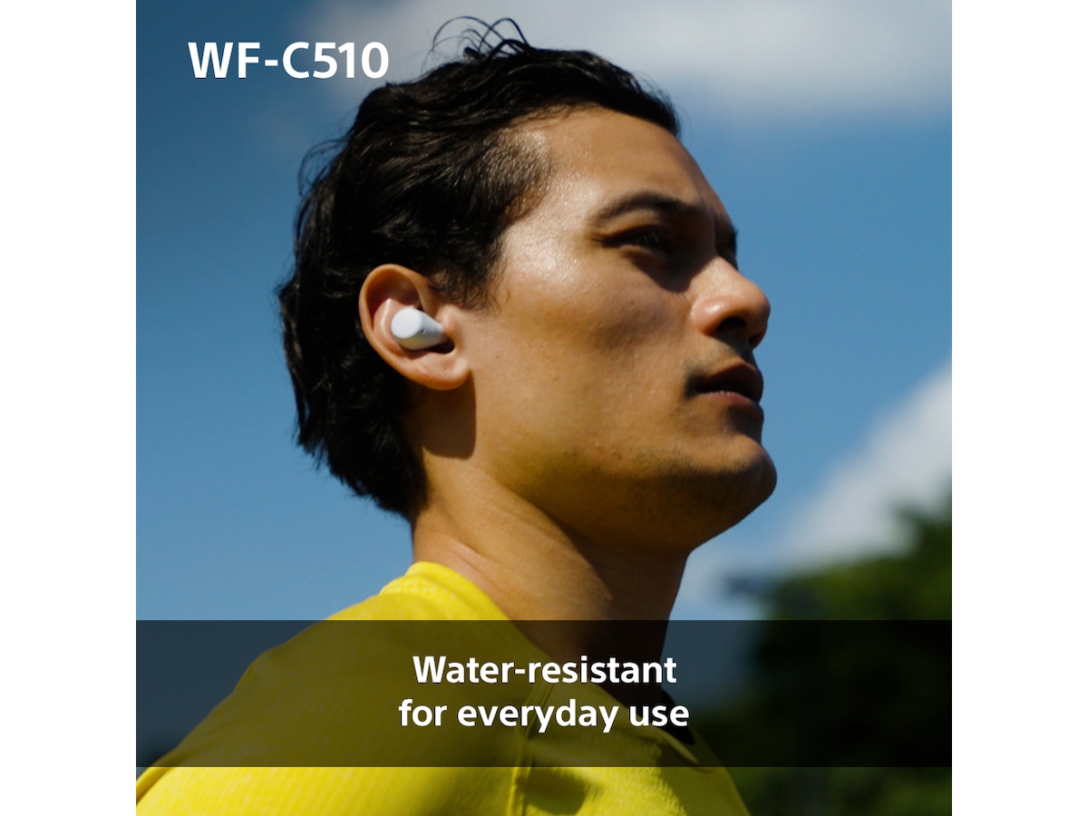 Sony WF-C510 Trådløse høretelefoner, Earbuds med mikrofon (sort) In-ear høretelefoner