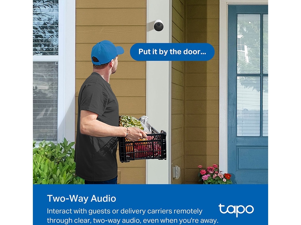 TP-Link Tapo C410 udendørs overvågningskamera Overvågningskameraer