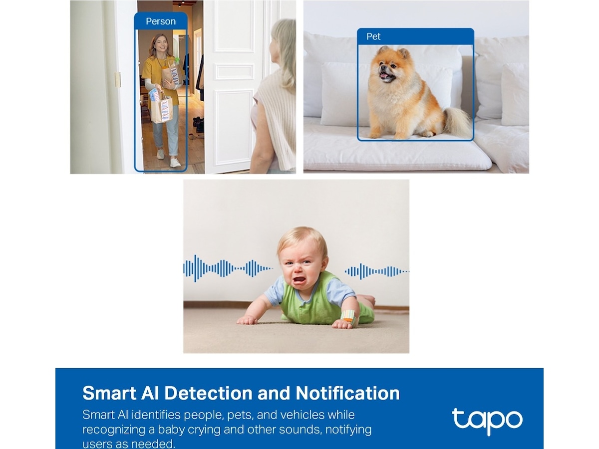 TP-Link Tapo C125 indendørs overvågningskamera Overvågningskameraer