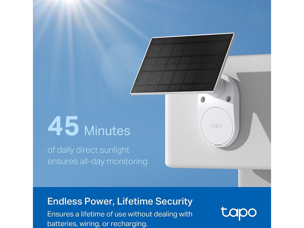 TP-Link Tapo C410 KIT solcelledrevet overvågningskamera Overvågningskameraer
