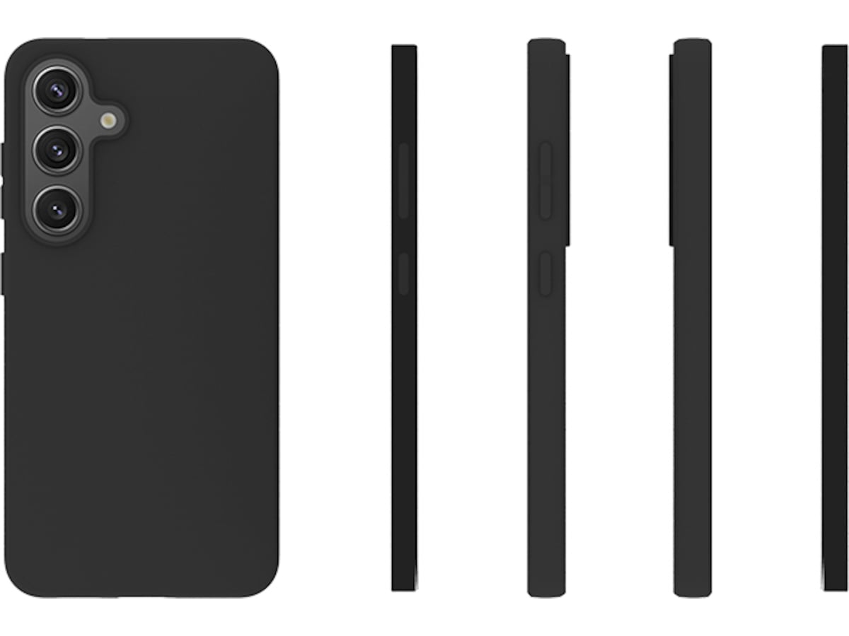 iiglo Galaxy S25 Silikone cover (sort) Mobilcover